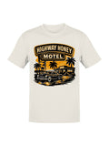 Roadtrip USA Highway Honey Motel Retro Art Men's - Adult & Kids T-Shirts, Sweatshirts & Hoodies apparel design preview 1