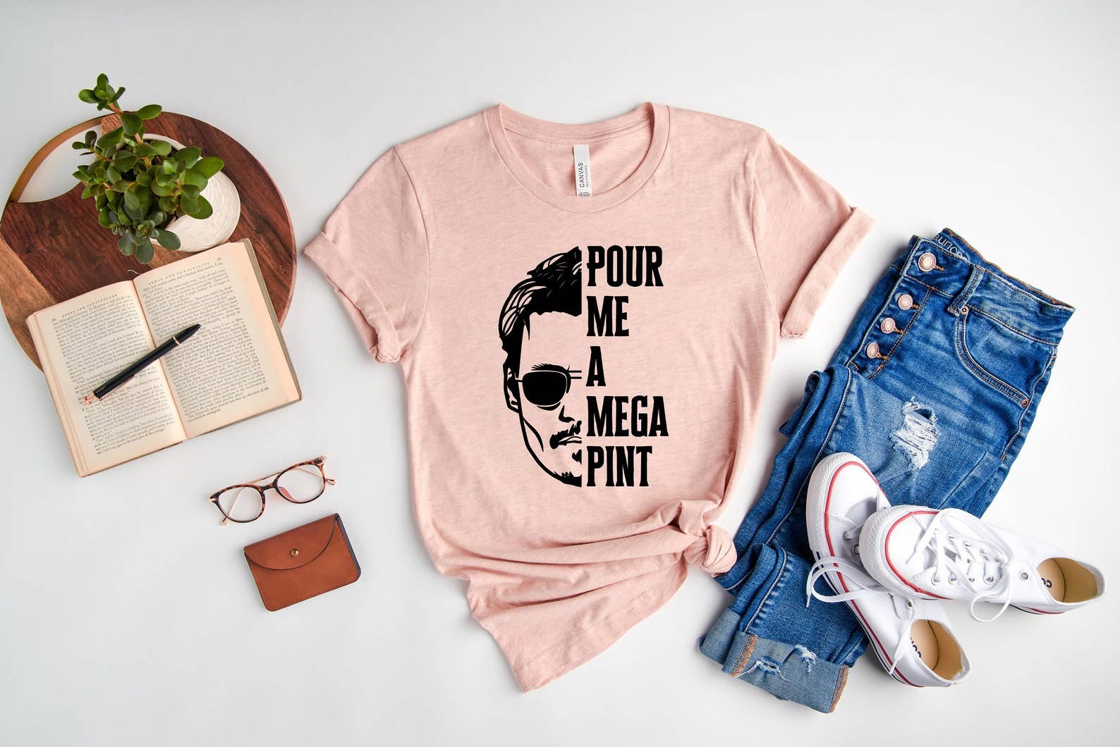 Pour Me A Mega Pint - Adult & Kids T-Shirts, Sweatshirts & Hoodies apparel design preview 1