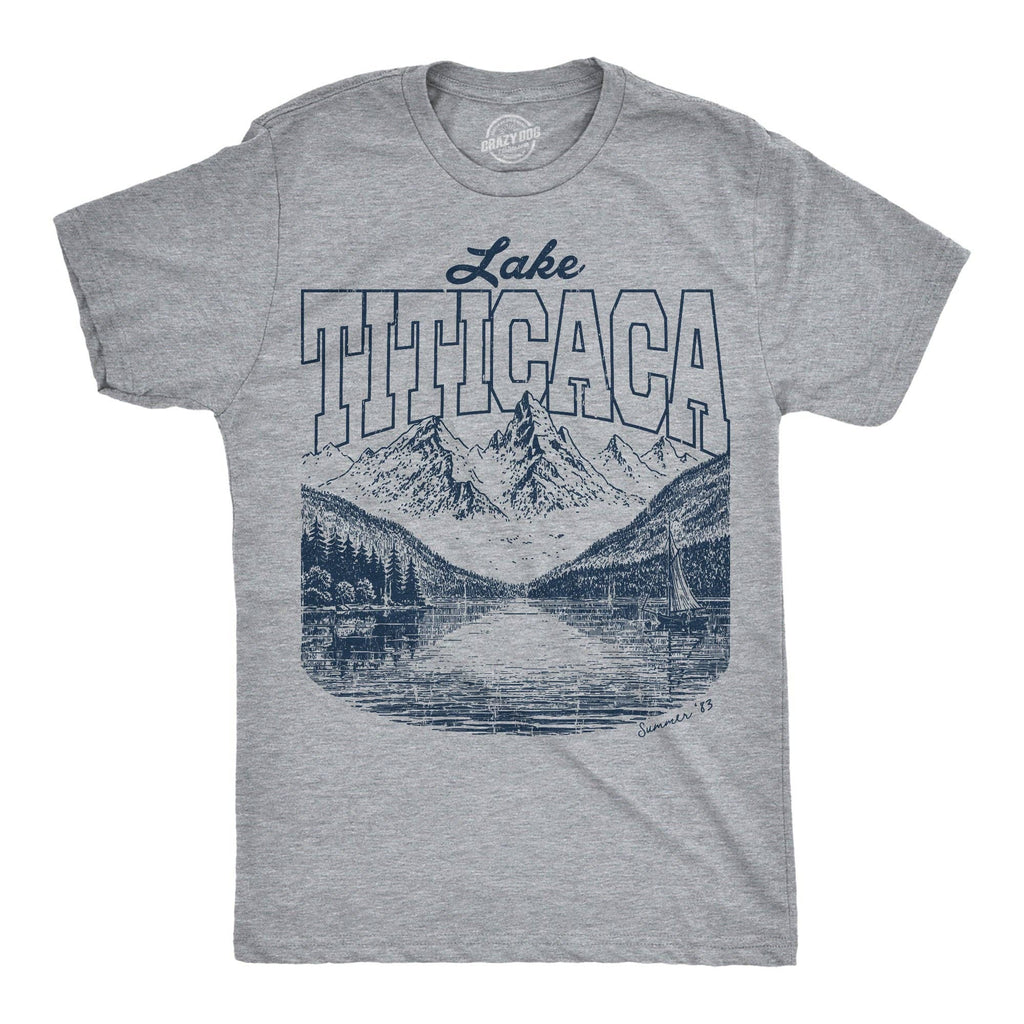 Lake Titicaca Men's - Adult & Kids T-Shirts, Sweatshirts & Hoodies apparel design preview 1