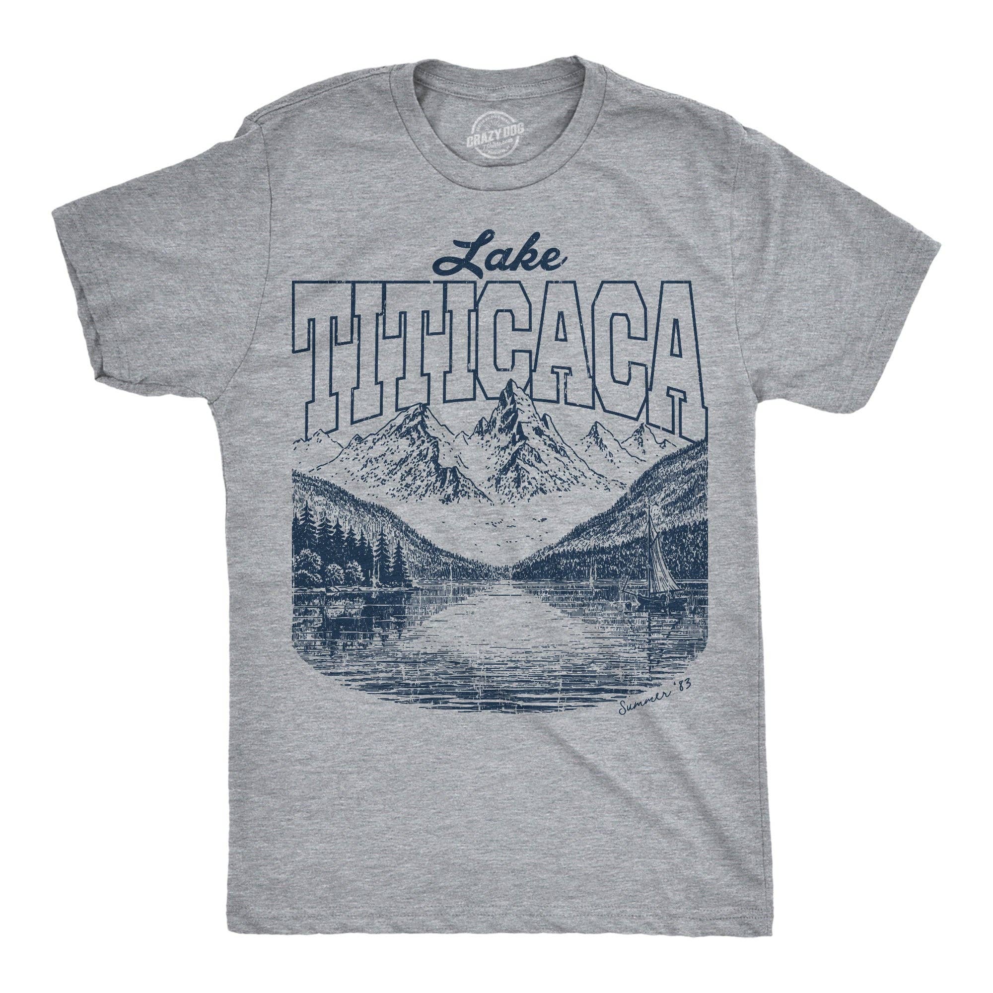 Lake Titicaca Men's - Adult & Kids T-Shirts, Sweatshirts & Hoodies apparel design preview 1
