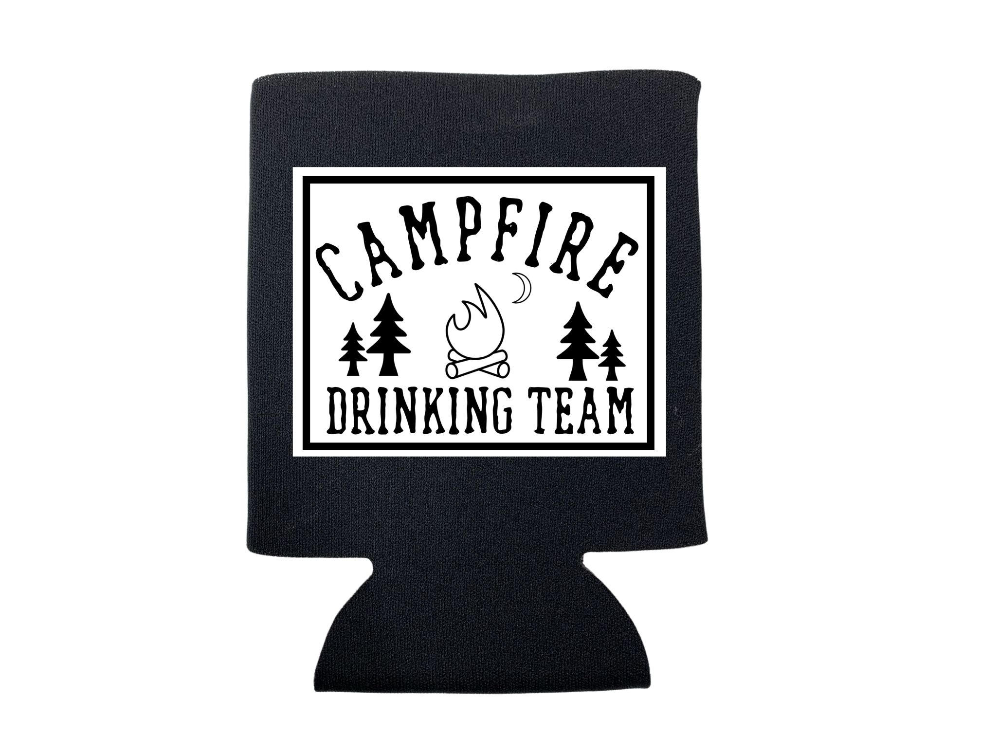 Campfire Drinking Team Koozie - Adult & Kids T-Shirts, Sweatshirts & Hoodies apparel design preview 1