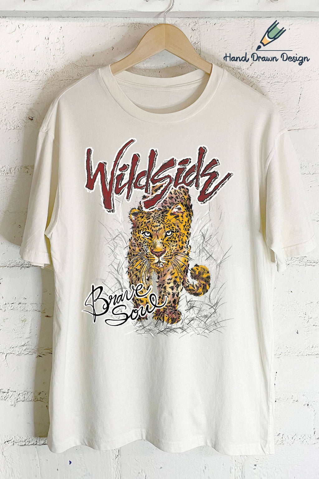 Wildside-Hand Drawn (Oversized - Adult & Kids T-Shirts, Sweatshirts & Hoodies apparel design preview 1