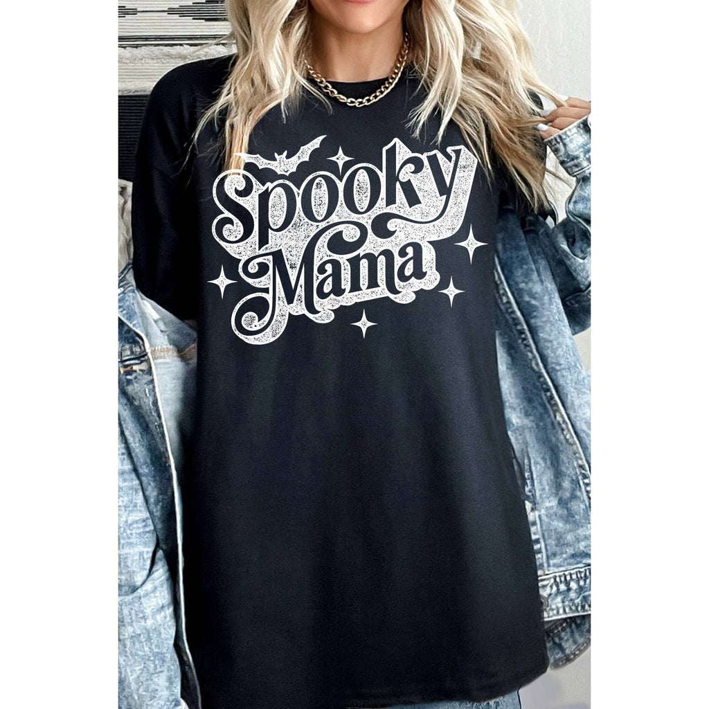 Spooky Mama - Adult & Kids T-Shirts, Sweatshirts & Hoodies apparel design preview 1