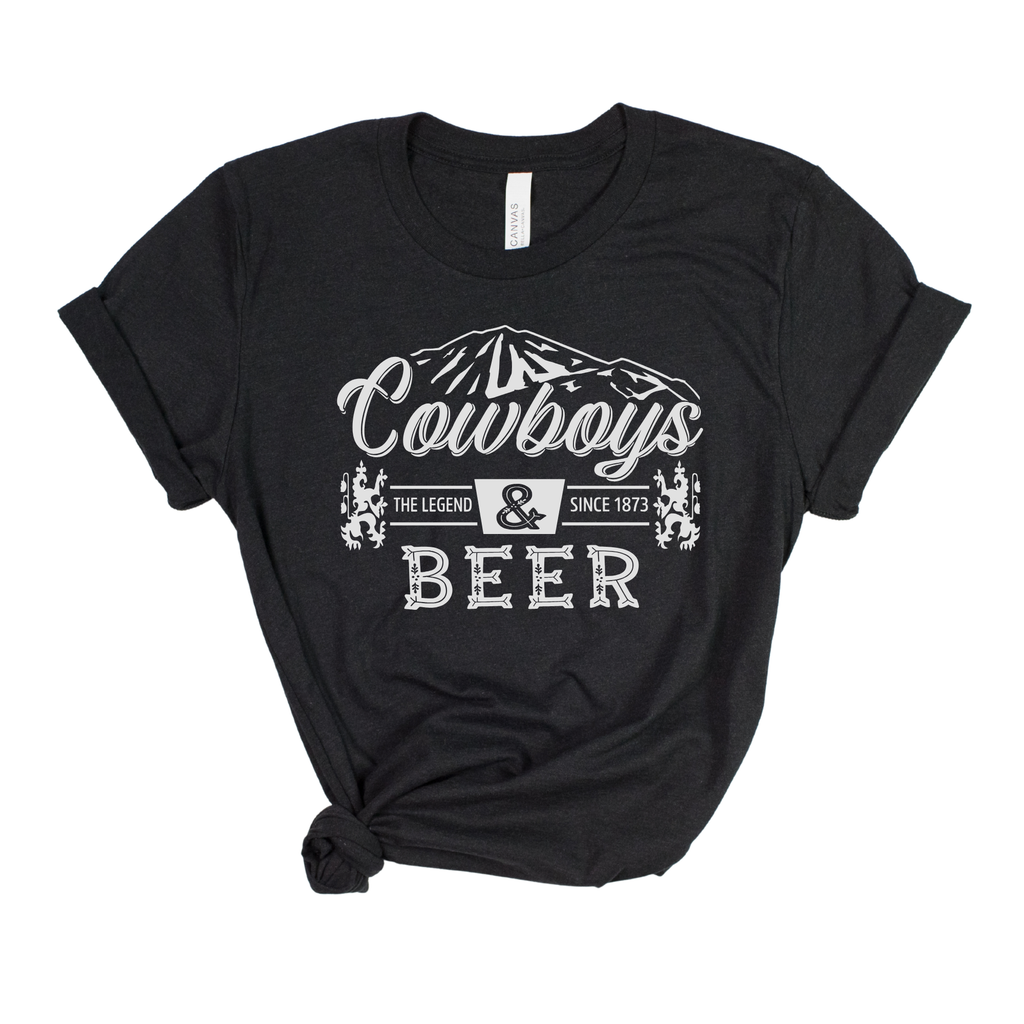 Cowboys Beer Graphic 099(Dtf) - Adult & Kids T-Shirts, Sweatshirts & Hoodies apparel design preview 1