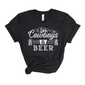 Cowboys Beer Graphic 099(Dtf) - Adult & Kids T-Shirts, Sweatshirts & Hoodies apparel design preview 1