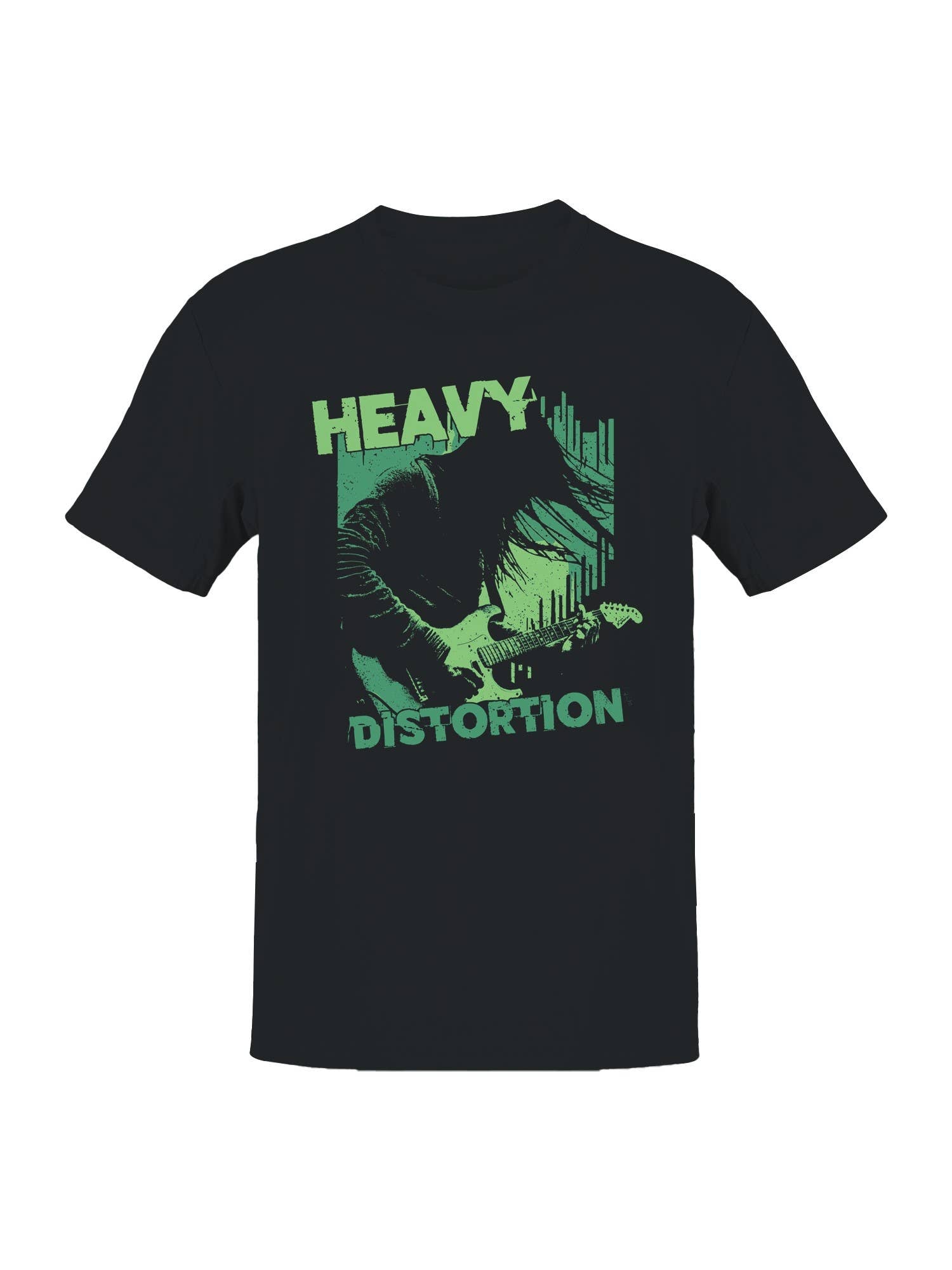 Heavy Distortion Guitar Art Men's - Adult & Kids T-Shirts, Sweatshirts & Hoodies apparel design preview 1