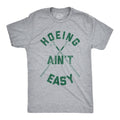 Hoeing Ain't Easy Men's - Adult & Kids T-Shirts, Sweatshirts & Hoodies apparel design preview 1