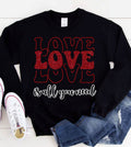Love Is All You Need Valentine's Day Cute - Adult & Kids T-Shirts, Sweatshirts & Hoodies apparel design preview 1