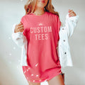 Custom Comfort Color Name Location Logo, Summer - Adult & Kids T-Shirts, Sweatshirts & Hoodies apparel design preview 1