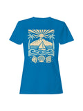 Sunset Sail On Tropical Waters Women's - Adult & Kids T-Shirts, Sweatshirts & Hoodies apparel design preview 1
