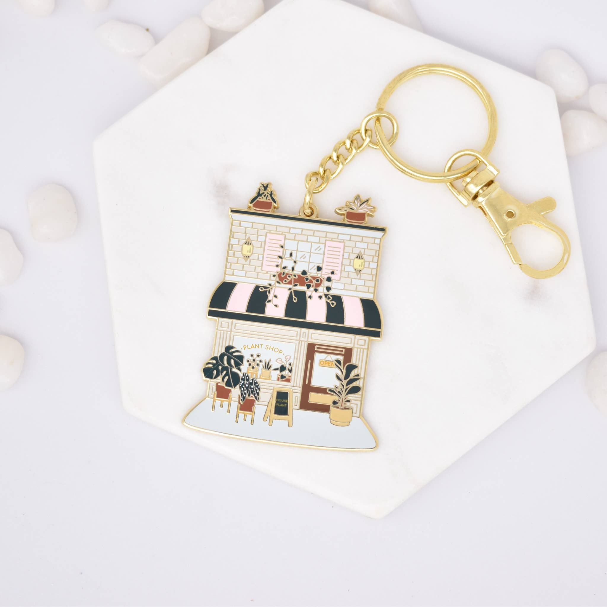 Plant Shop Keychain - Adult & Kids T-Shirts, Sweatshirts & Hoodies apparel design preview 1