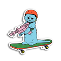 Skateboard Gary with A RAYGUN Die-Cut Sticker - Adult & Kids T-Shirts, Sweatshirts & Hoodies apparel design preview 1
