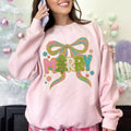 Faux Yarn Merry Bow - Adult & Kids T-Shirts, Sweatshirts & Hoodies apparel design preview 1