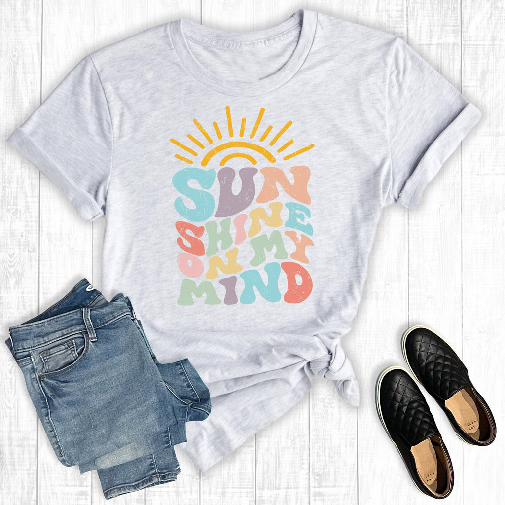 Sunshine On My Mind Graphic - Adult & Kids T-Shirts, Sweatshirts & Hoodies apparel design preview 1