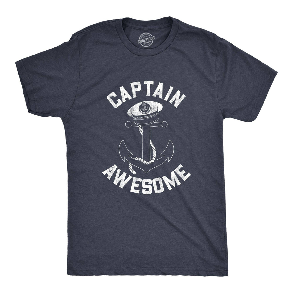 Captain Awesome Men's - Adult & Kids T-Shirts, Sweatshirts & Hoodies apparel design preview 1