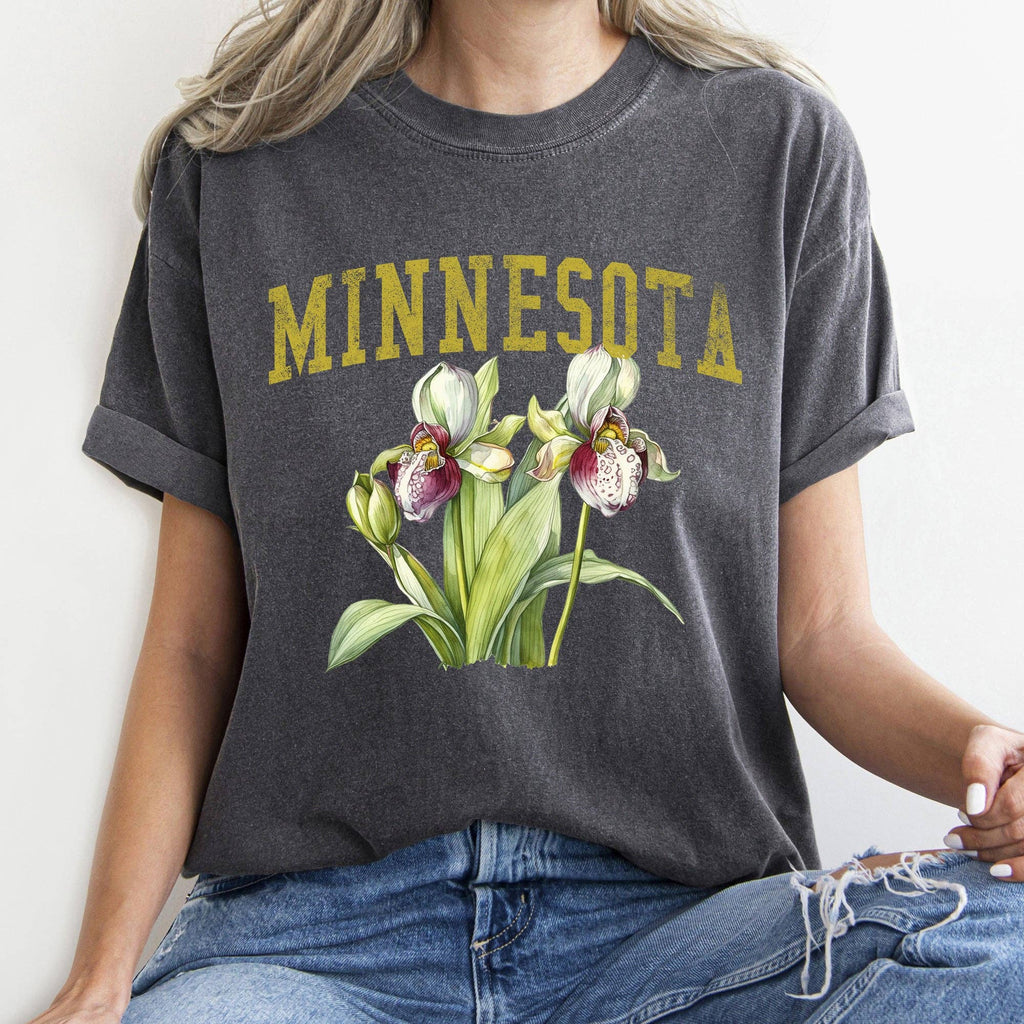 Minnesota State Flower - Adult & Kids T-Shirts, Sweatshirts & Hoodies apparel design preview 1