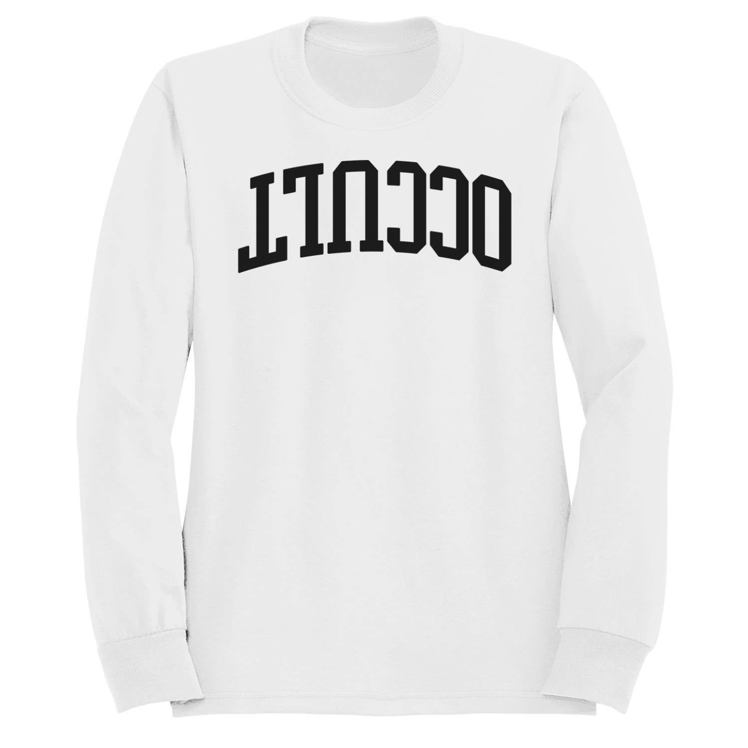 Occult University Gothic Lettering Men's - Adult & Kids T-Shirts, Sweatshirts & Hoodies apparel design preview 1