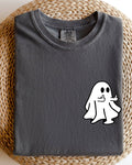 Rude Ghost Pocket Print, Middle Finger Funny - Adult & Kids T-Shirts, Sweatshirts & Hoodies apparel design preview 1