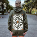 Boho Daisy Floral - Adult & Kids T-Shirts, Sweatshirts & Hoodies apparel design preview 1