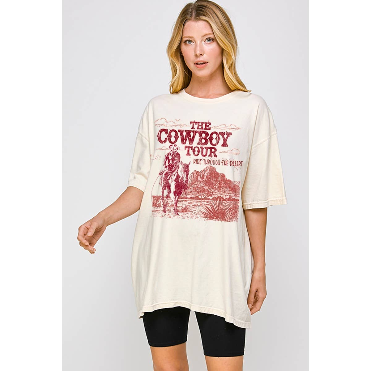 The Cowboy Tour Vintage Graphic Oversized - Adult & Kids T-Shirts, Sweatshirts & Hoodies apparel design preview 1