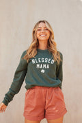Blessed Mama Clover Graphic - Adult & Kids T-Shirts, Sweatshirts & Hoodies apparel design preview 1