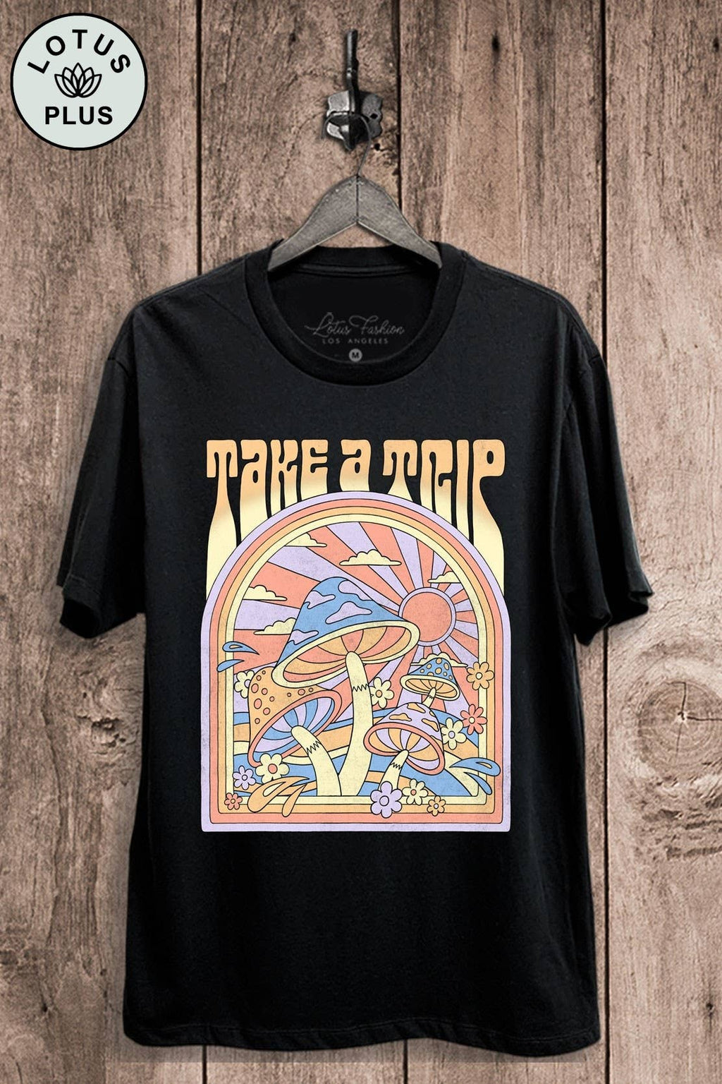 Take A Trip Mushroom Graphic Top - Adult & Kids T-Shirts, Sweatshirts & Hoodies apparel design preview 1