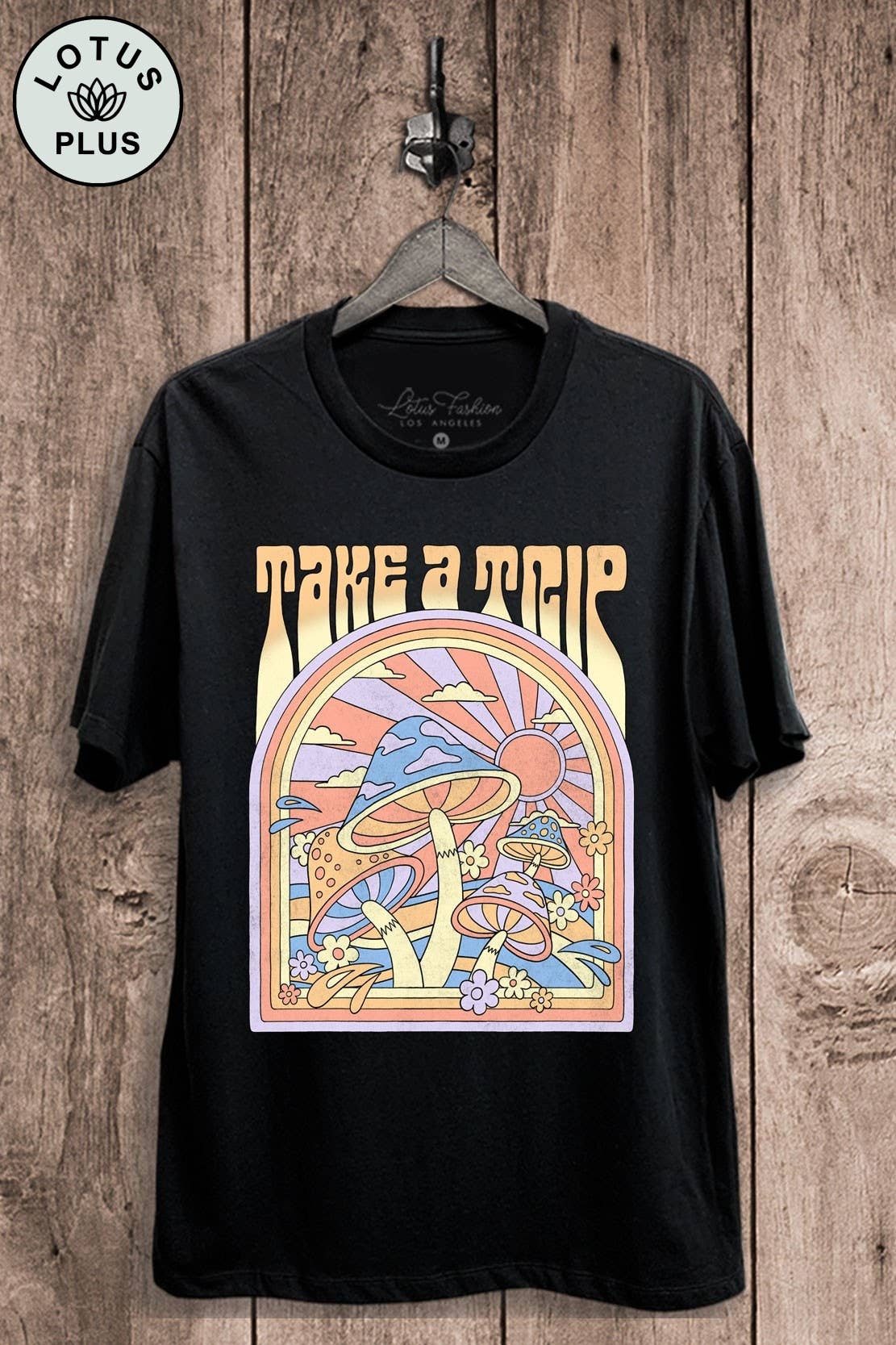 Take A Trip Mushroom Graphic Top - Adult & Kids T-Shirts, Sweatshirts & Hoodies apparel design preview 1