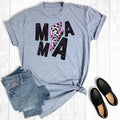 Cow Print Mama Lightning Bolt Mother's Day Graphic - Adult & Kids T-Shirts, Sweatshirts & Hoodies apparel design preview 1