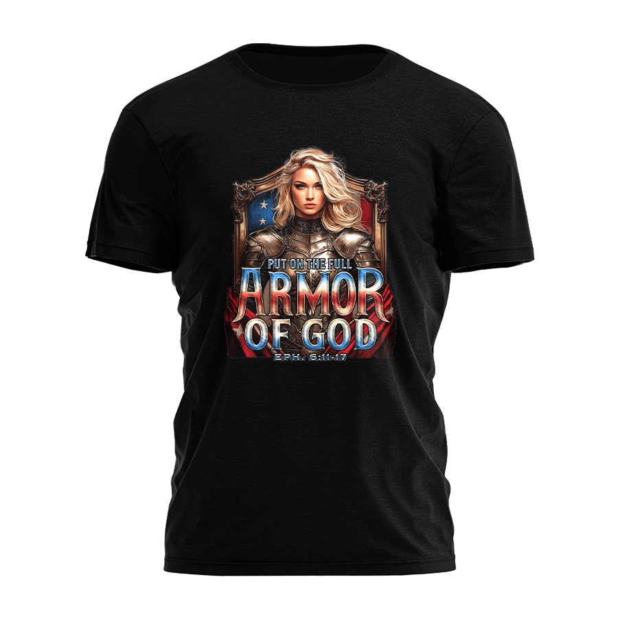 Put On the Full Armor of God 3291 - Adult & Kids T-Shirts, Sweatshirts & Hoodies apparel design preview 1