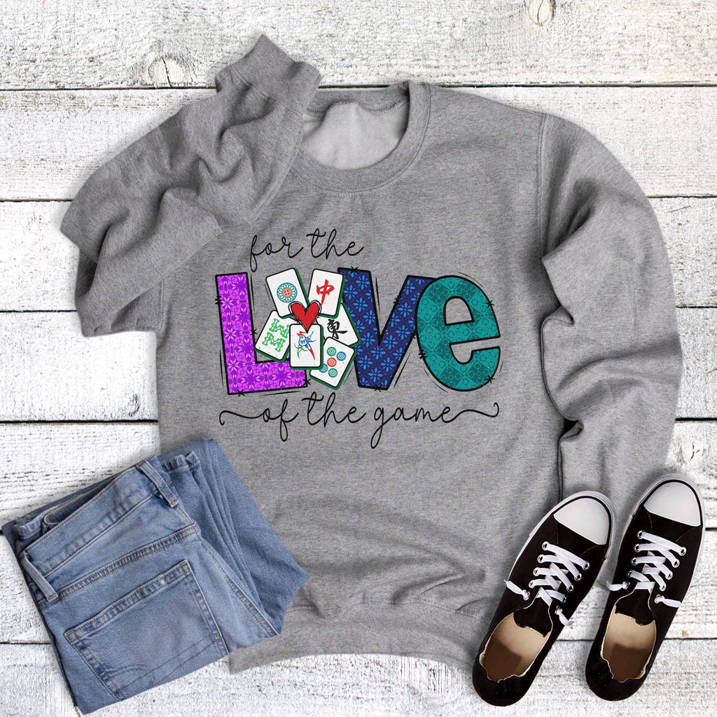 Valentine Mahjong For the Love of Game - Adult & Kids T-Shirts, Sweatshirts & Hoodies apparel design preview 1