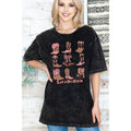 Lets Go Girl Oversize Mineral Wash T - Adult & Kids T-Shirts, Sweatshirts & Hoodies apparel design preview 1
