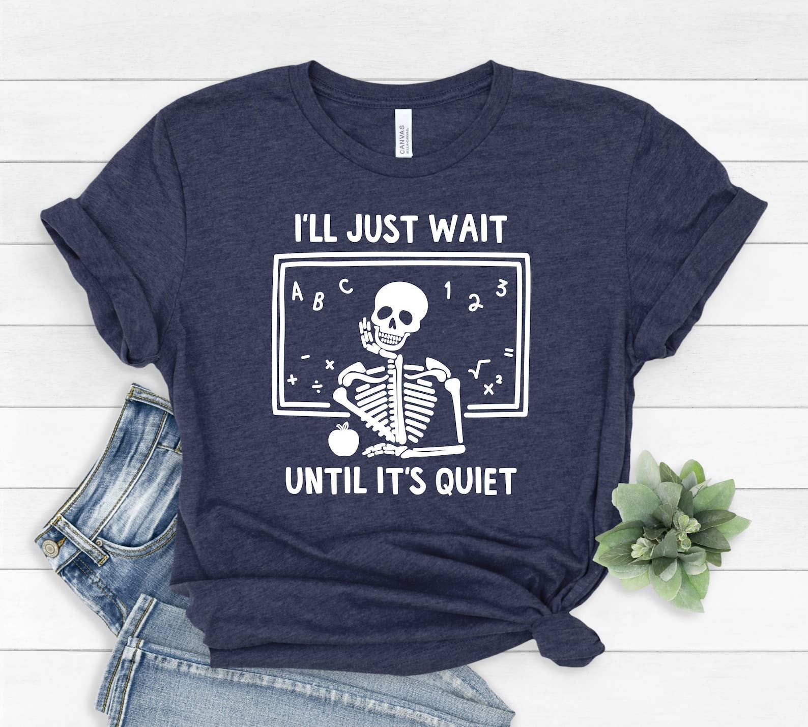 I'll Just Wait Until Its Quiet - Adult & Kids T-Shirts, Sweatshirts & Hoodies apparel design preview 1
