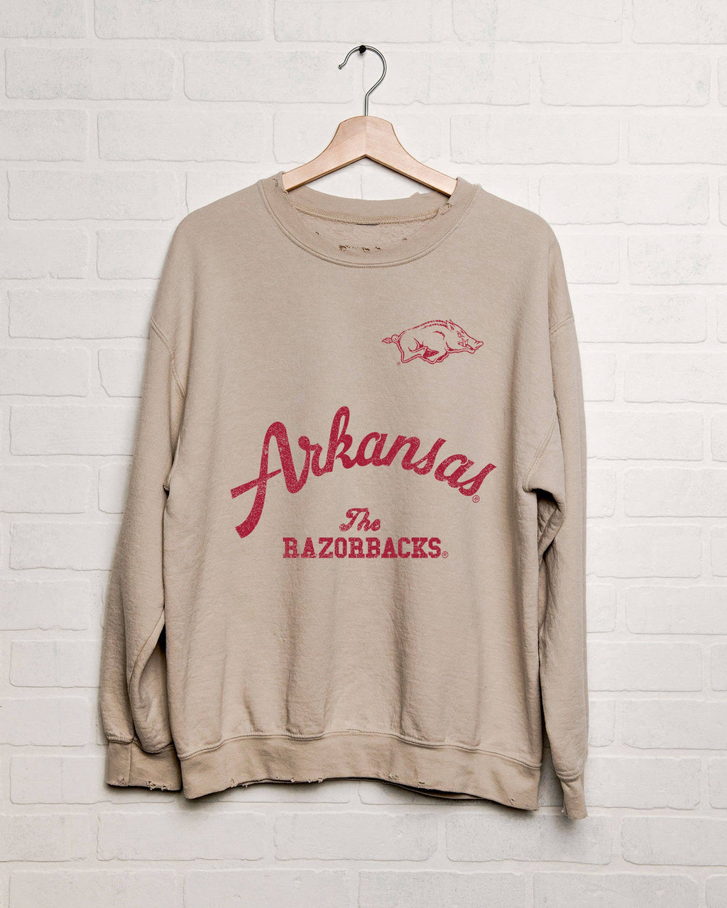Arkansas Razorbacks Quality Sand Thrifted - Adult & Kids T-Shirts, Sweatshirts & Hoodies apparel design preview 1
