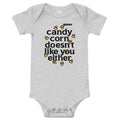 Candy Corn Doesn't Like You Either Kid's Onesie - Adult & Kids T-Shirts, Sweatshirts & Hoodies apparel design preview 1