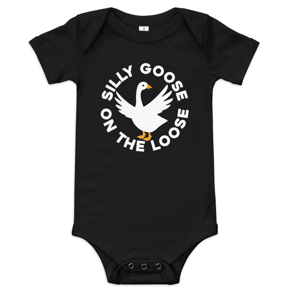 Silly Goose On The Loose Kid's Onesie - Adult & Kids T-Shirts, Sweatshirts & Hoodies apparel design preview 1