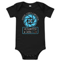 Aperture Science Volunteer Kid's Onesie - Adult & Kids T-Shirts, Sweatshirts & Hoodies apparel design preview 1