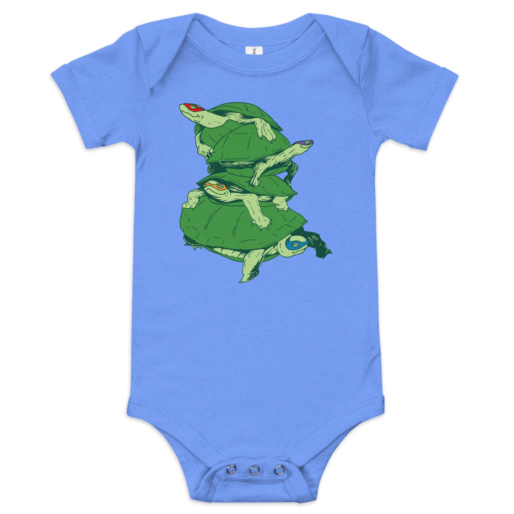 Masked Turtles Kid's Onesie - Adult & Kids T-Shirts, Sweatshirts & Hoodies apparel design preview 1