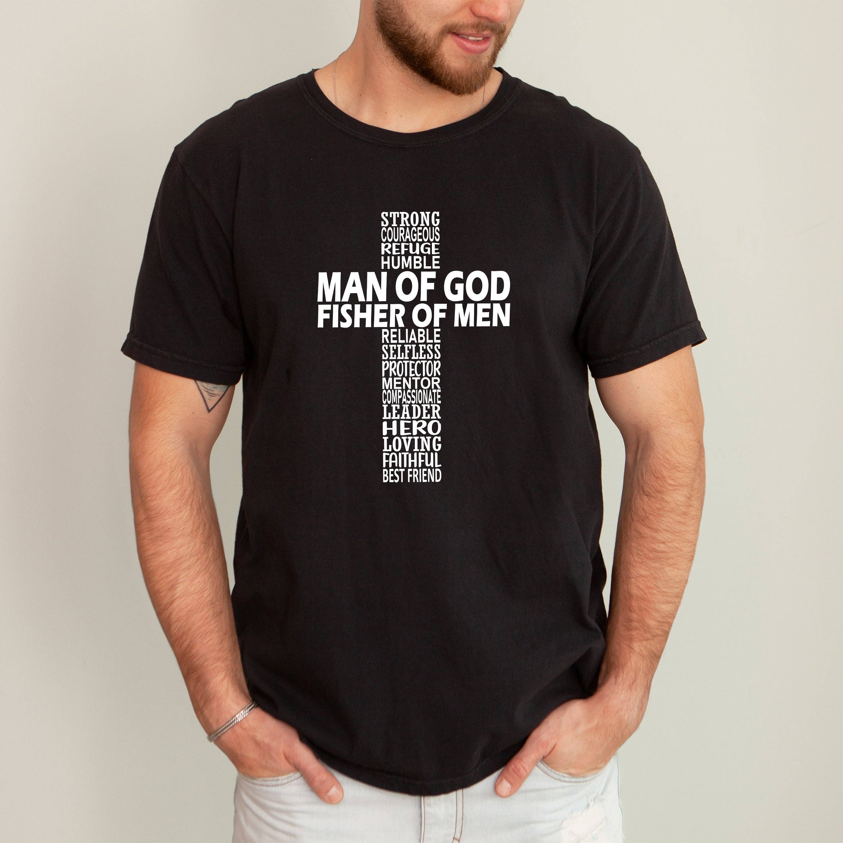 Man of God, Fisher Men, Gospel, Jesus, Christian - Adult & Kids T-Shirts, Sweatshirts & Hoodies apparel design preview 1