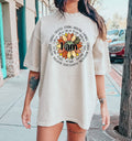 I Am Strong Biblical Floral Bk - Adult & Kids T-Shirts, Sweatshirts & Hoodies apparel design preview 1
