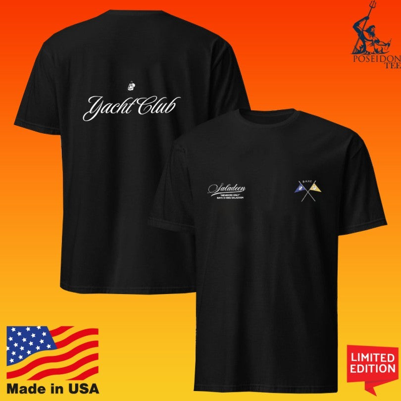 Bayc X King Saladeen Yacht Club - Adult & Kids T-Shirts, Sweatshirts & Hoodies apparel design preview 1
