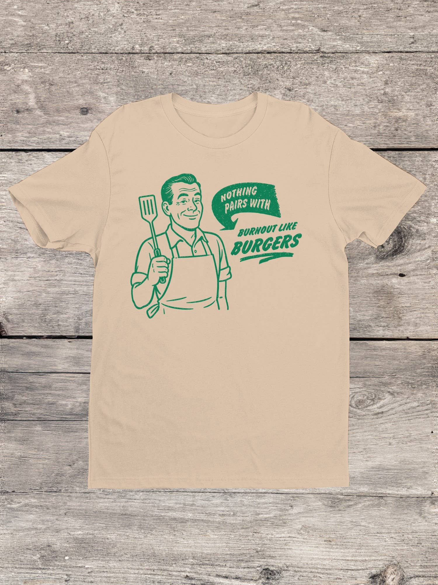 Bbq Apron Grill Master Fun Men's - Adult & Kids T-Shirts, Sweatshirts & Hoodies apparel design preview 1