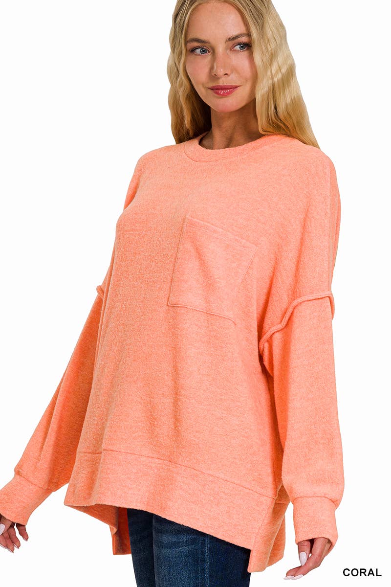 ...Brushed Hacci Sweater - Adult & Kids T-Shirts, Sweatshirts & Hoodies apparel design preview 1