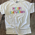 My Life Has Become A Sh*Tuation On White - Adult & Kids T-Shirts, Sweatshirts & Hoodies apparel design preview 1