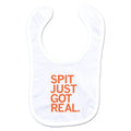 Spit Just Got Real Bib - Adult & Kids T-Shirts, Sweatshirts & Hoodies apparel design preview 1