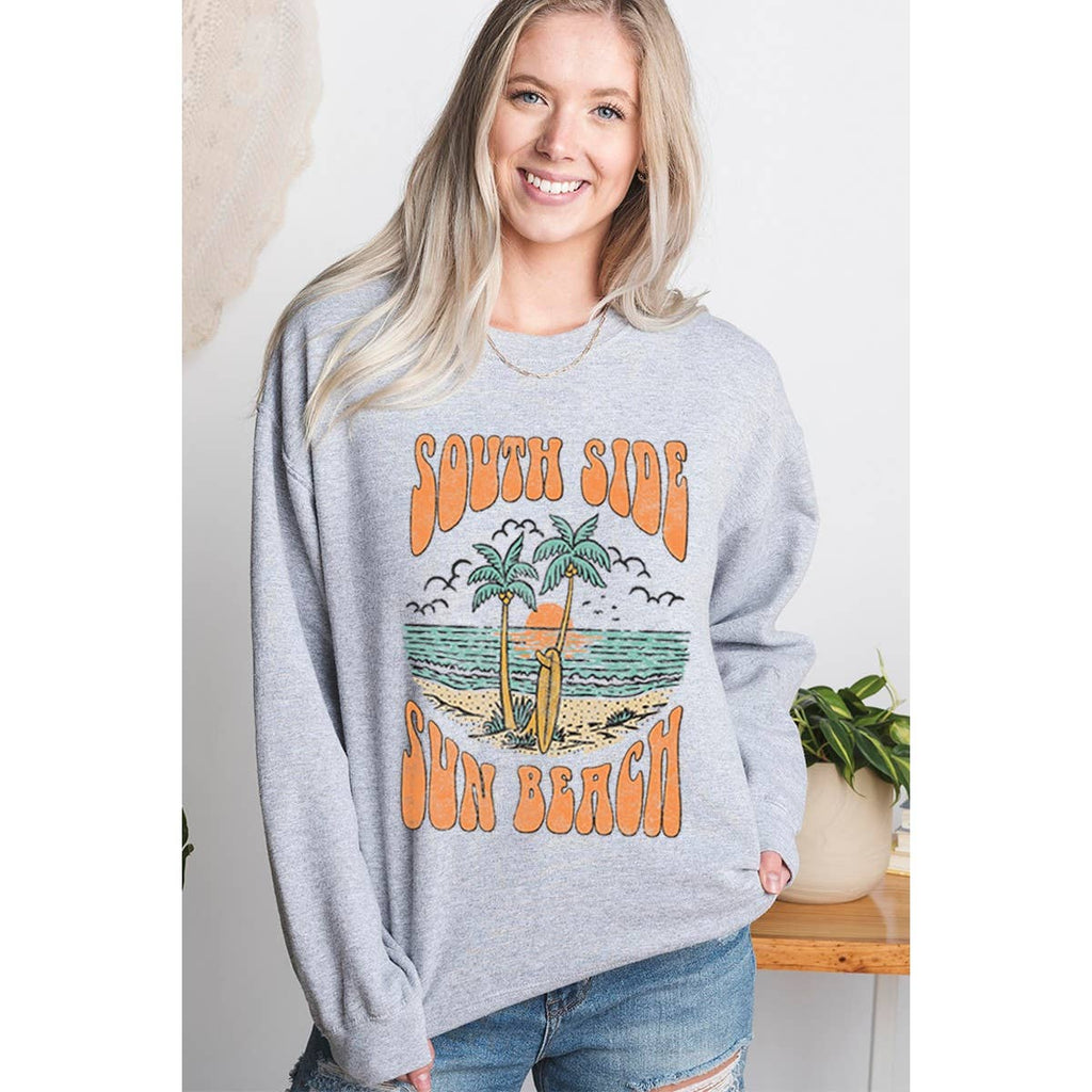 Southside Sun Beach Vintage Graphic - Adult & Kids T-Shirts, Sweatshirts & Hoodies apparel design preview 1