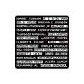 Black History Heroes Die-Cut Sticker - Adult & Kids T-Shirts, Sweatshirts & Hoodies apparel design preview 1