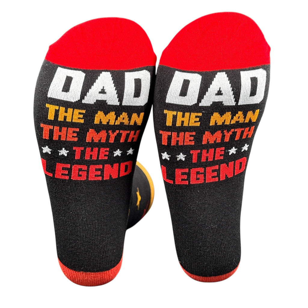 Dad the Man Myth Legend Socks - Adult & Kids T-Shirts, Sweatshirts & Hoodies apparel design preview 1