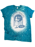 Leaving Reality Book Lover Bleached - Adult & Kids T-Shirts, Sweatshirts & Hoodies apparel design preview 1