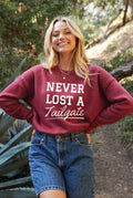 Never Lost A Tailgate Graphic - Adult & Kids T-Shirts, Sweatshirts & Hoodies apparel design preview 1