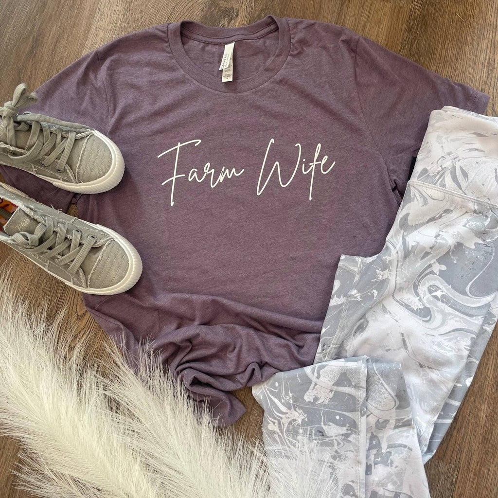 Farm Wife - Adult & Kids T-Shirts, Sweatshirts & Hoodies apparel design preview 1